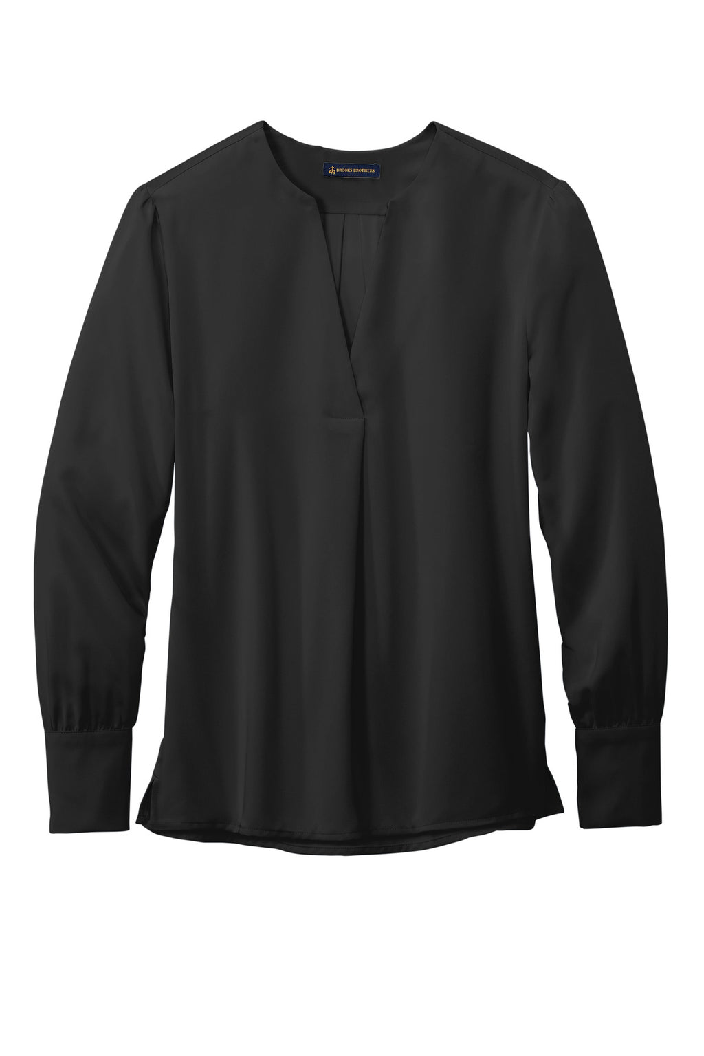 Brooks Brothers BB18009 Neck Satin Blouse