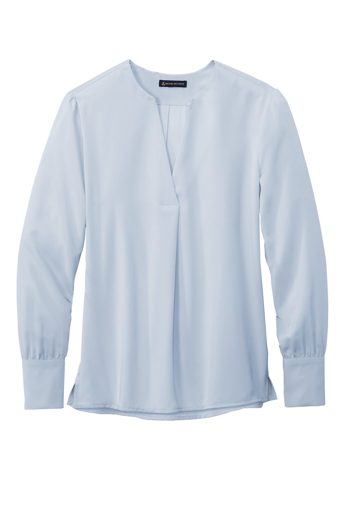 Brooks Brothers BB18009 Neck Satin Blouse