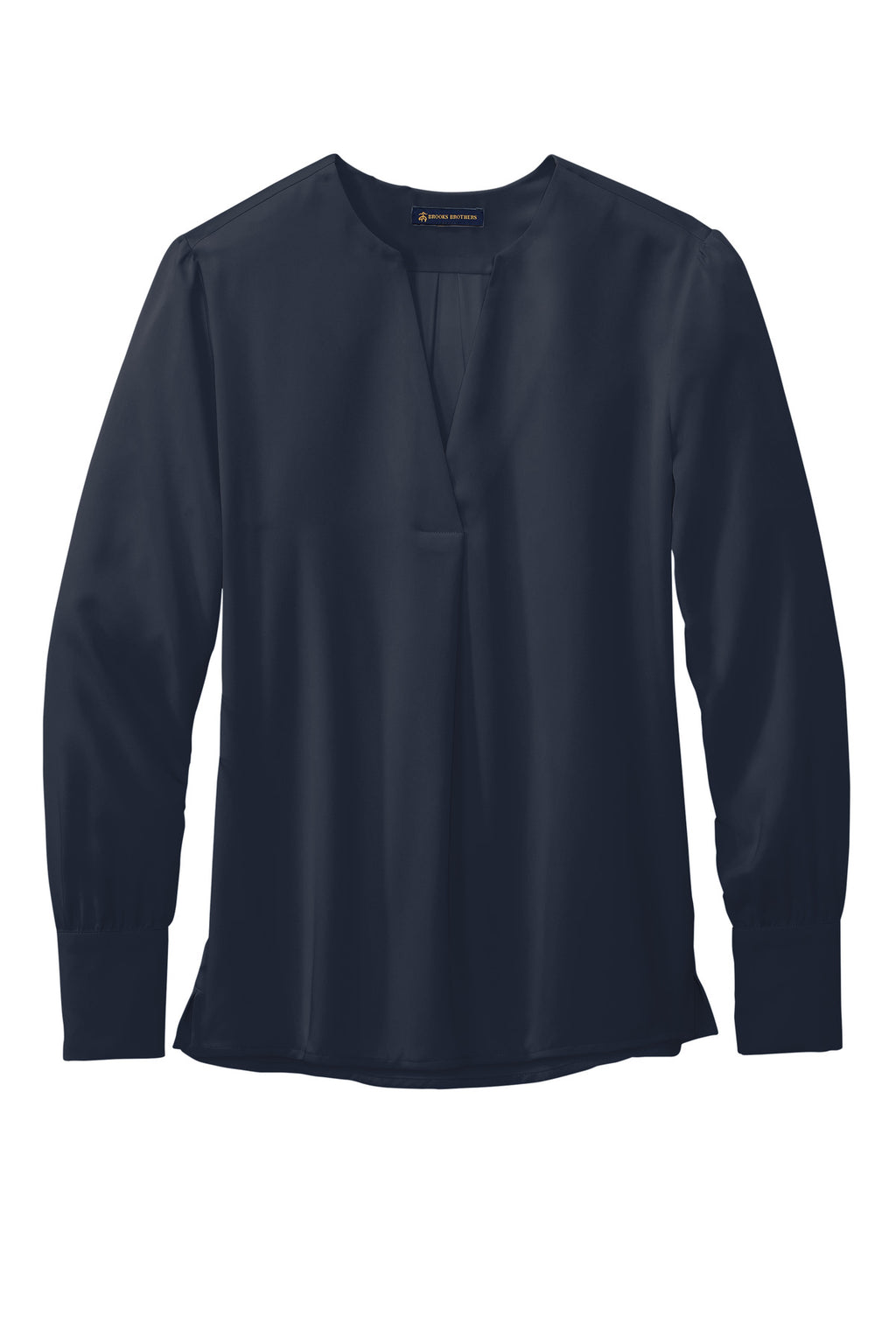 Brooks Brothers BB18009 Neck Satin Blouse