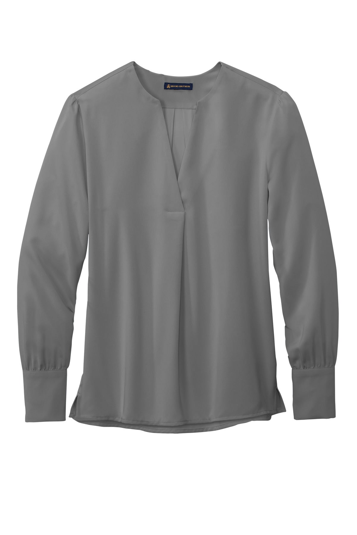 Brooks Brothers BB18009 Neck Satin Blouse