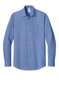 Brooks Brothers BB18012 Free Stretch Pinpoint Spread Collar Shirt