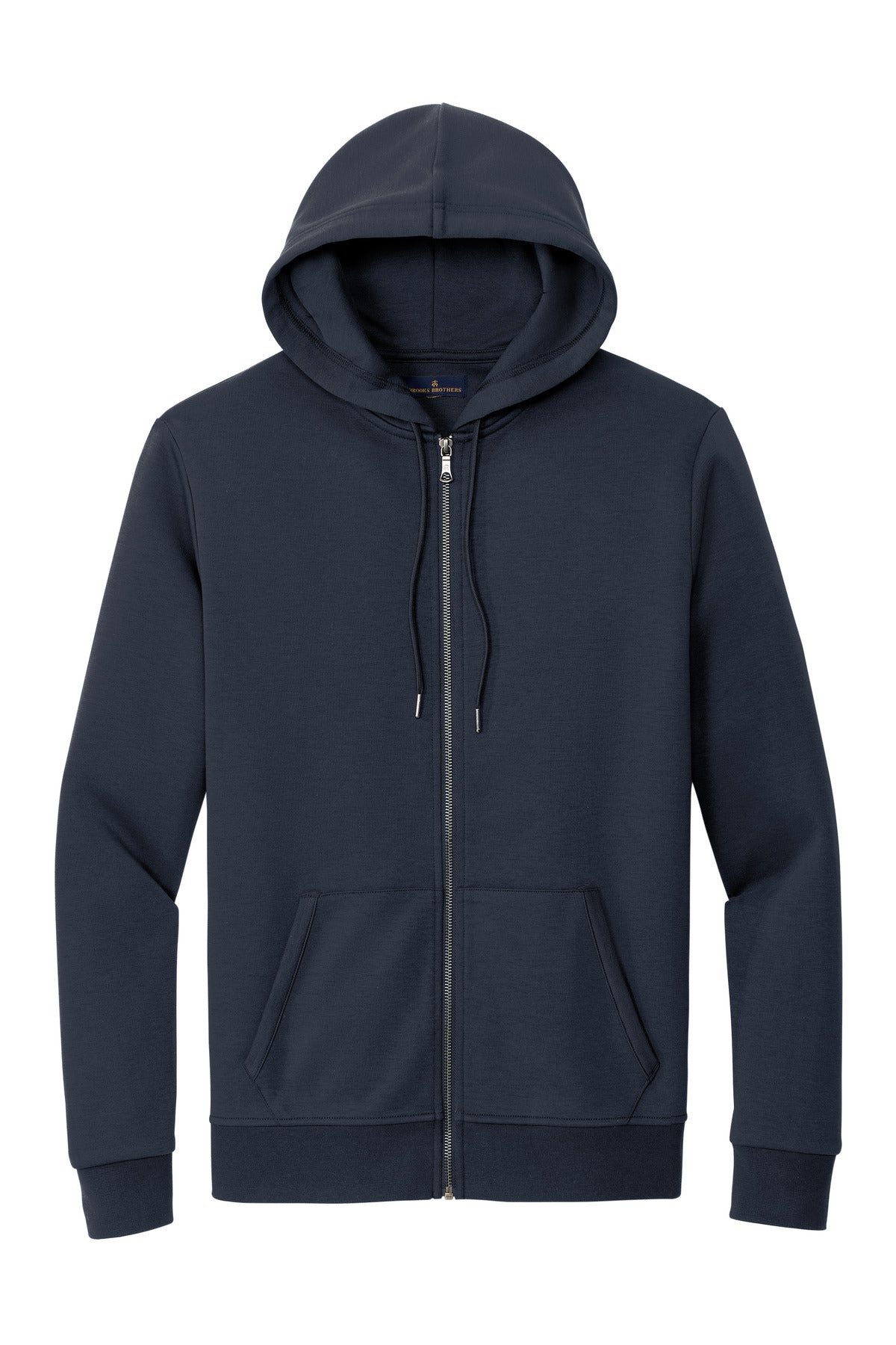 Brooks Brothers BB18208 Knit Full-Zip Hoodie