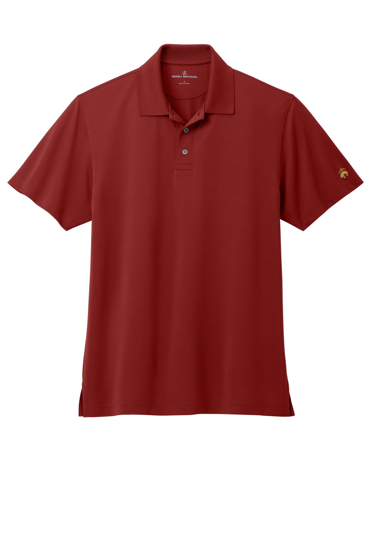 Brooks Brothers BB18220 Brooks Brothers Mesh Pique Performance Polo