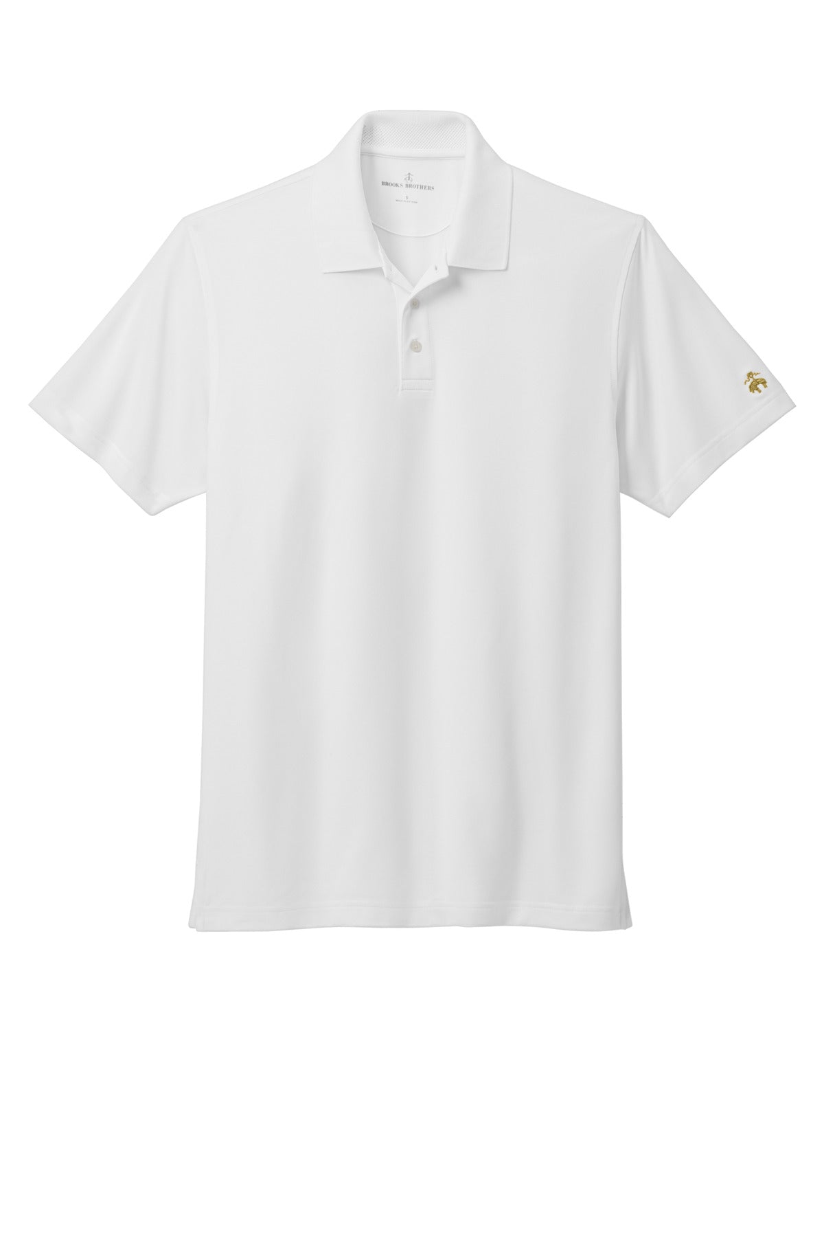 Brooks Brothers BB18220 Brooks Brothers Mesh Pique Performance Polo