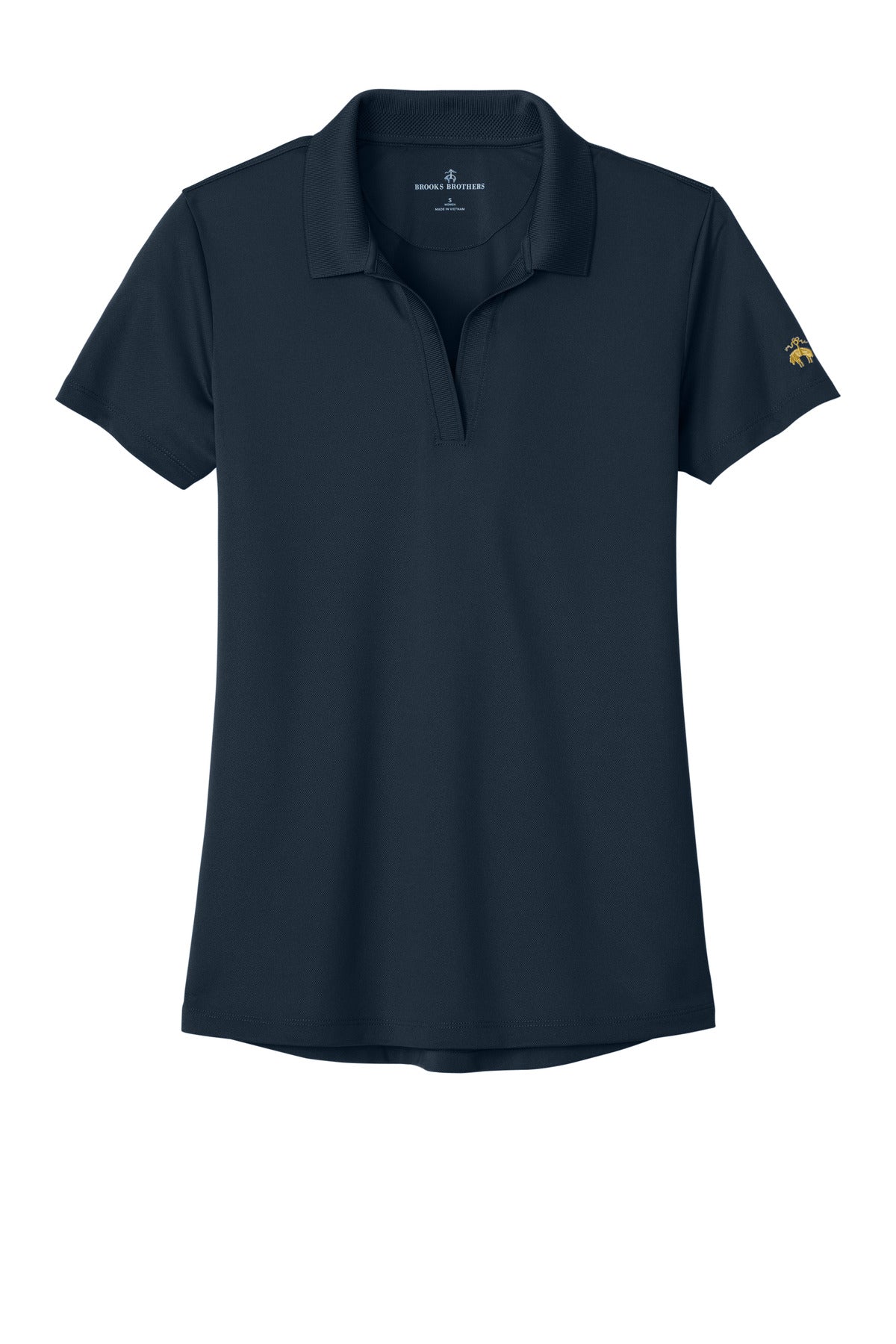 Brooks Brothers BB18221 Brooks Brothers Women's Mesh Pique Performance Polo