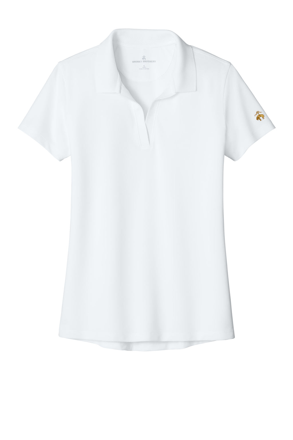 Brooks Brothers BB18221 Brooks Brothers Women's Mesh Pique Performance Polo