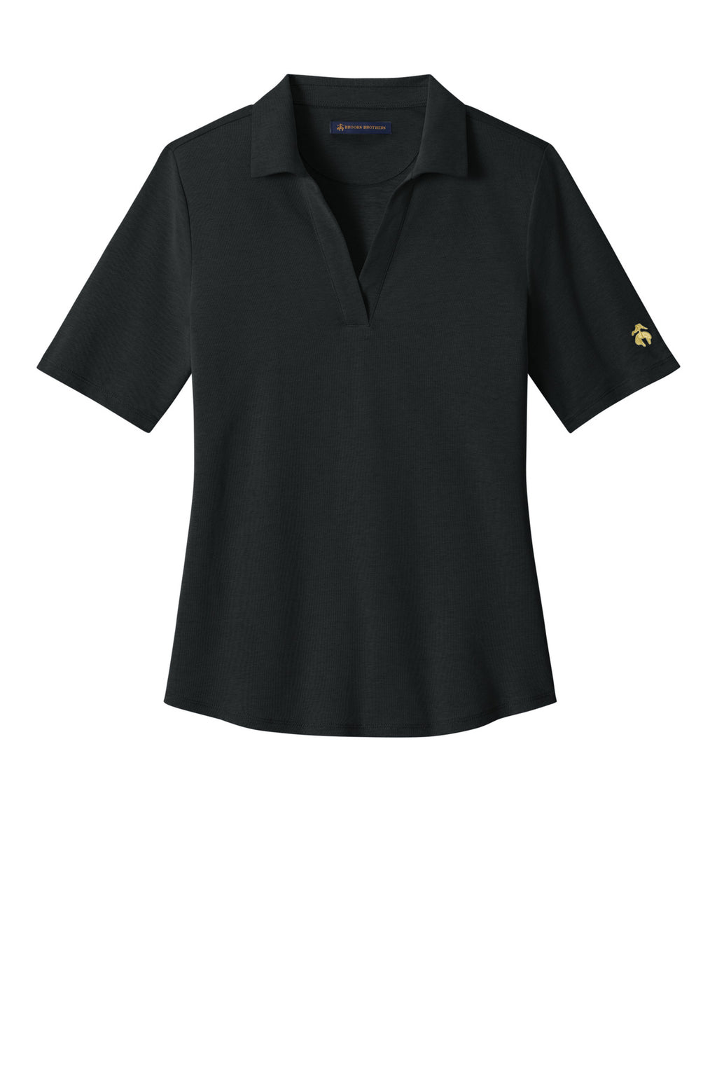 Brooks Brothers BB18223 Brooks Brothers Women's Pinpoint Pique Polo