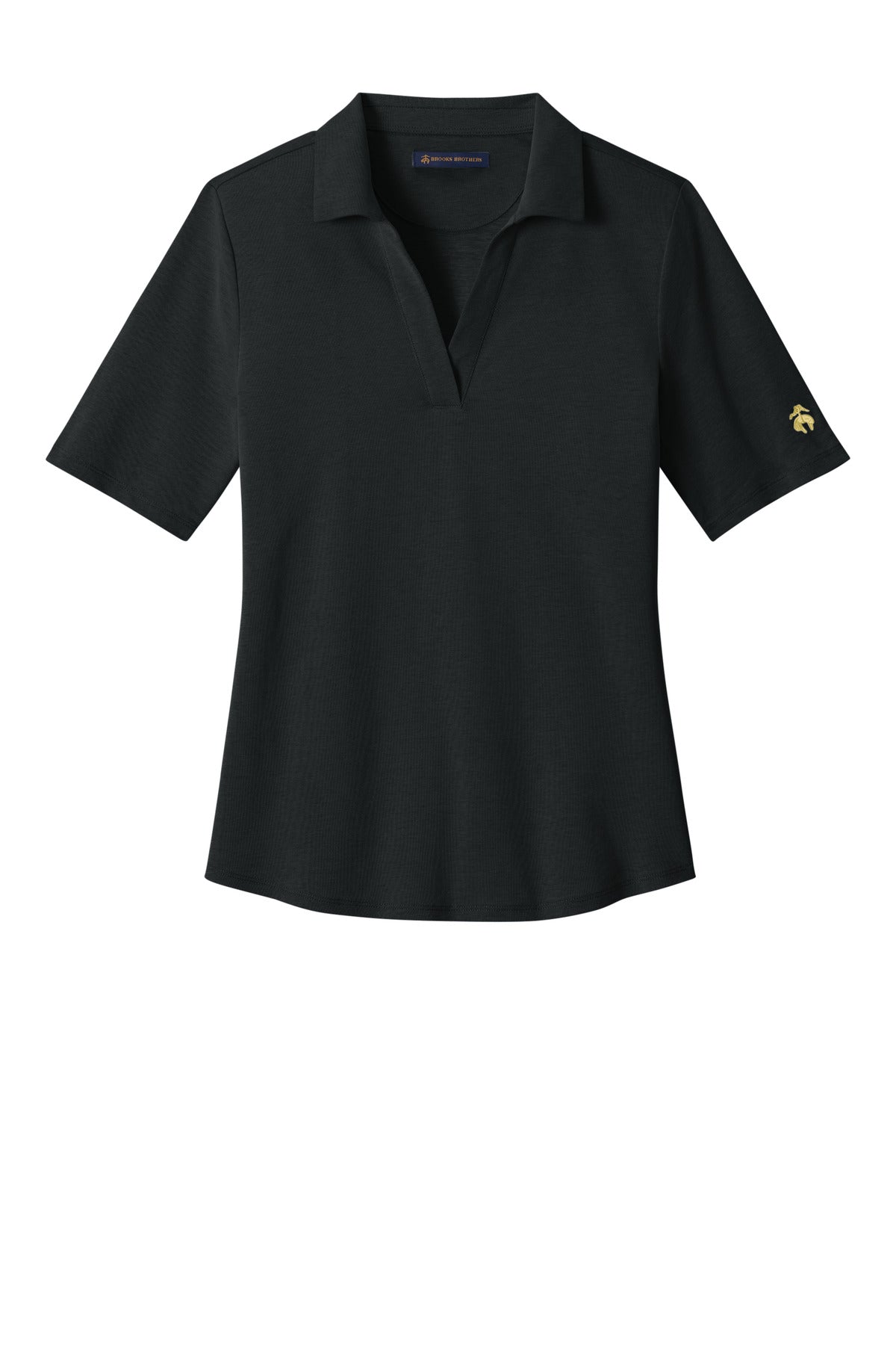 Brooks Brothers BB18223 Brooks Brothers Women's Pinpoint Pique Polo