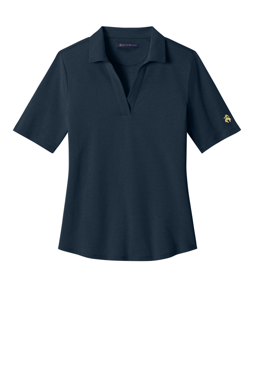 Brooks Brothers BB18223 Brooks Brothers Women's Pinpoint Pique Polo