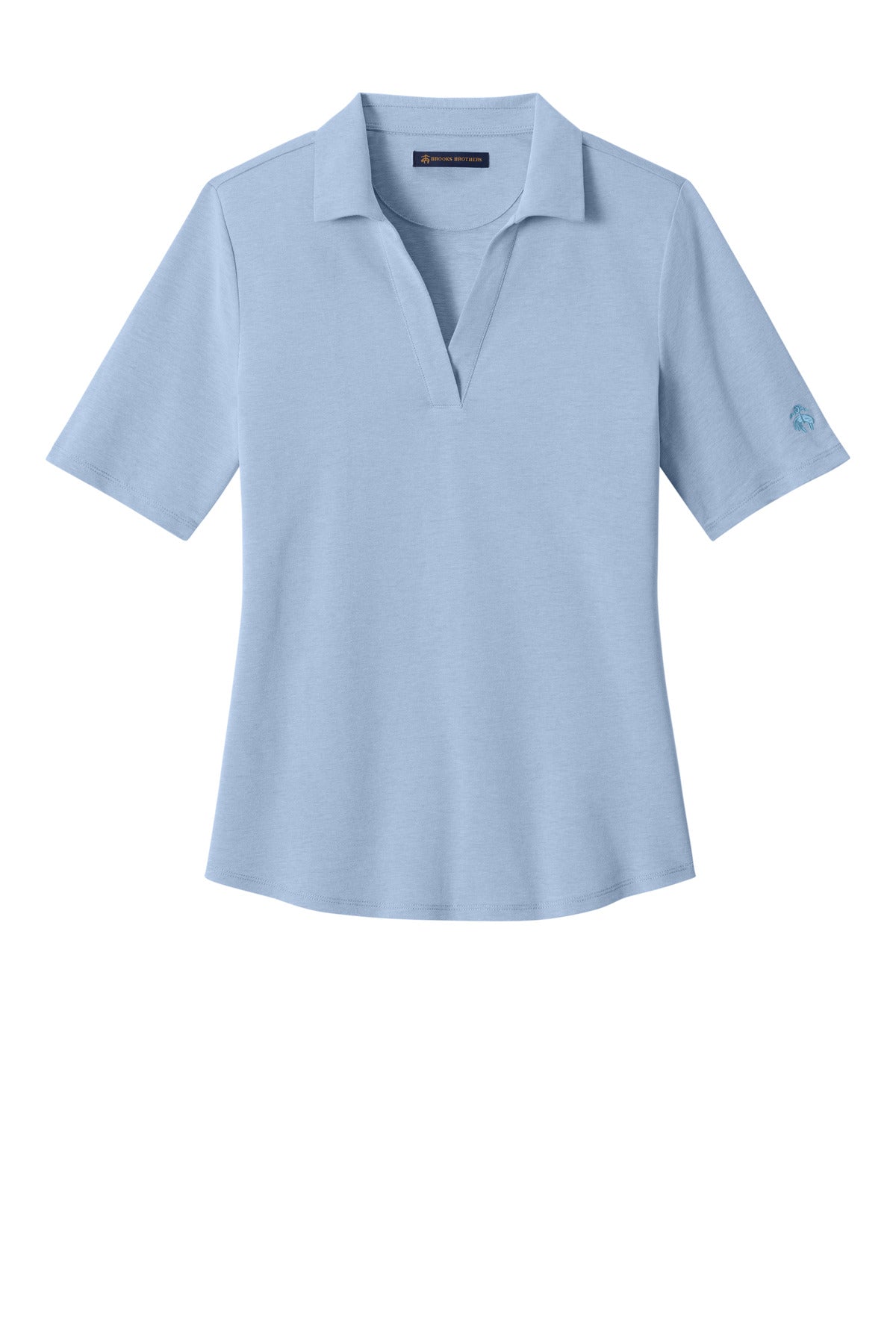 Brooks Brothers BB18223 Brooks Brothers Women's Pinpoint Pique Polo