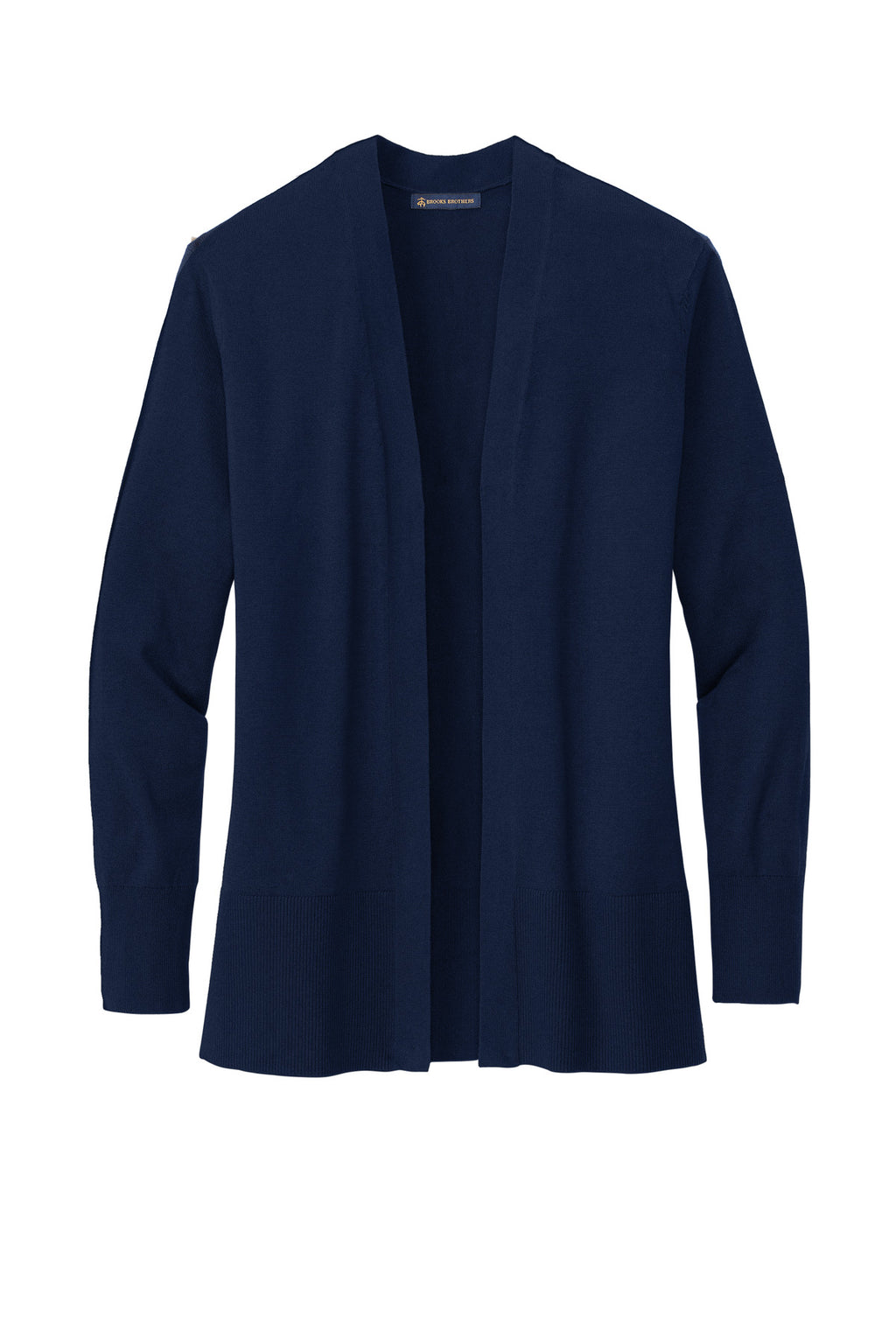 Brooks Brothers BB18403 Brooks Brothers Women's Cotton Stretch Long Cardigan Sweater