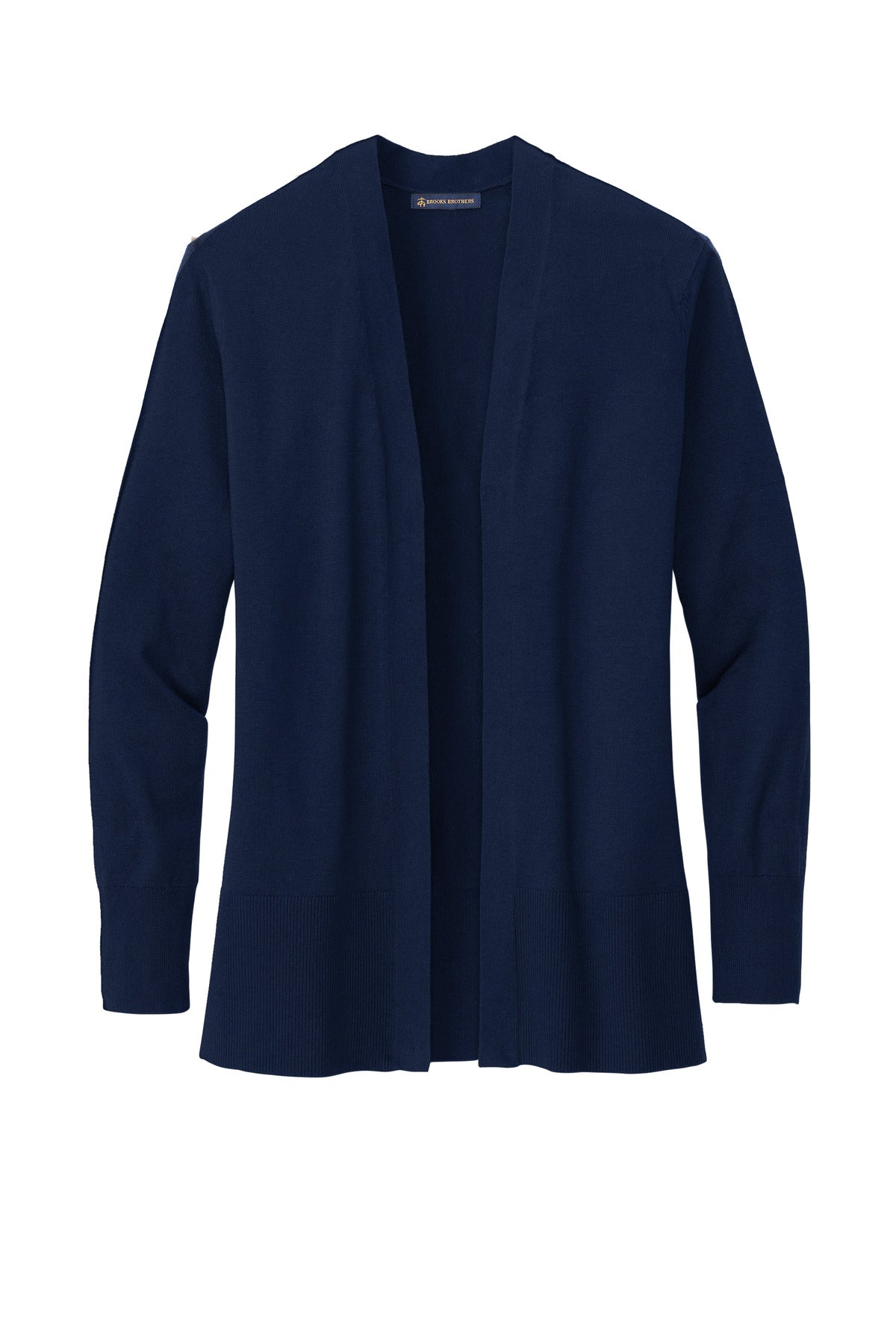 Brooks Brothers BB18403 Brooks Brothers Women's Cotton Stretch Long Cardigan Sweater