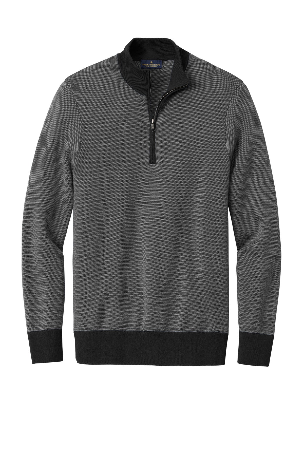 Brooks Brothers BB18412 Zip Sweater