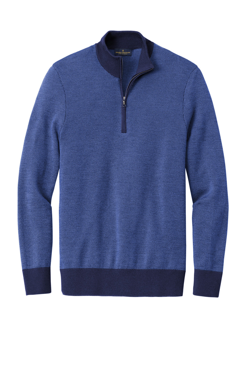 Brooks Brothers BB18412 Zip Sweater