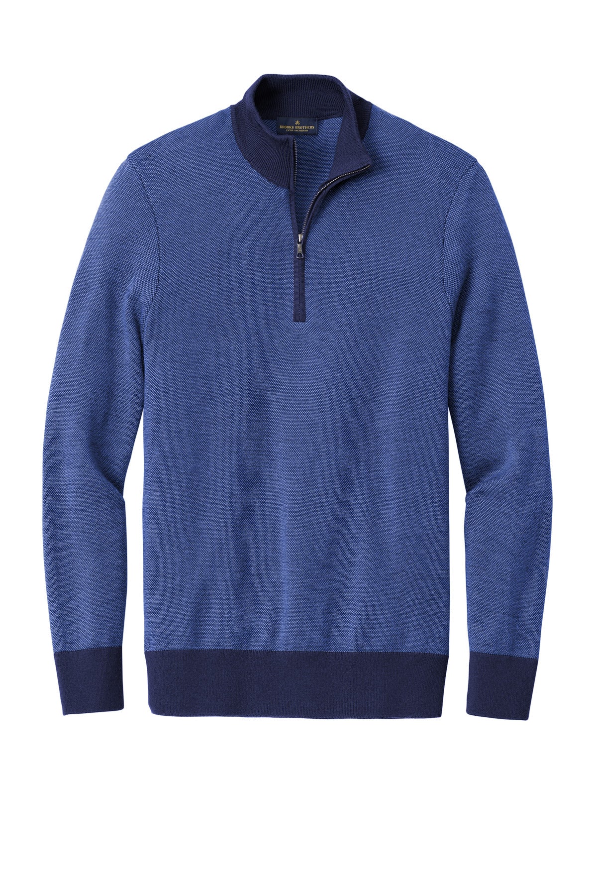 Brooks Brothers BB18412 Zip Sweater