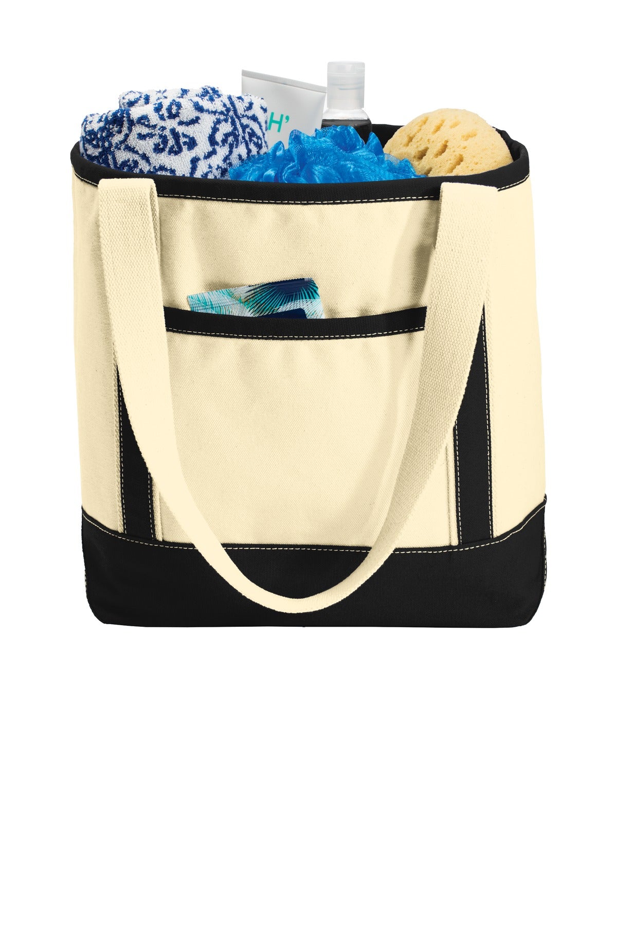 Port Authority BG412 Port Authority Medium Cotton Canvas Tote