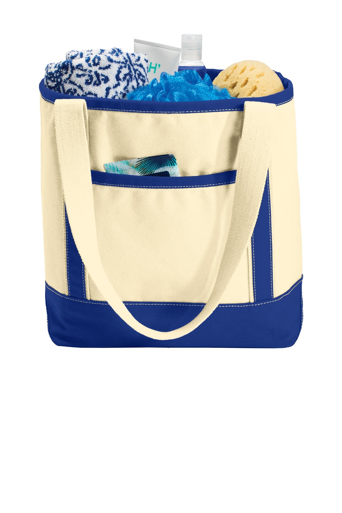 Port Authority BG412 Port Authority Medium Cotton Canvas Tote