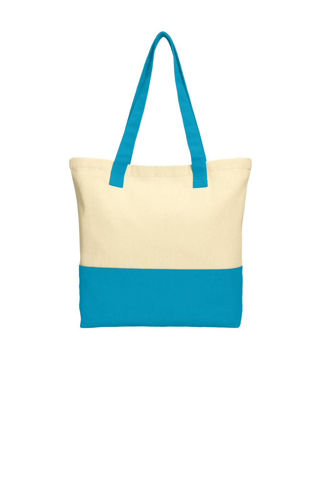 Port Authority BG414 Port Authority Colorblock Cotton Tote