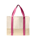 Port Authority BG450 Port Authority Straw Market Tote