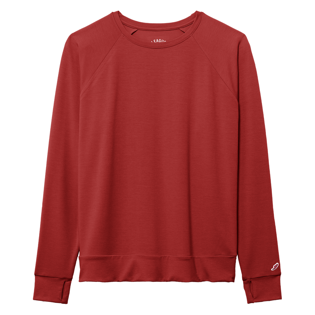 League ADW120 All Day Women's Long Sleeve Crew