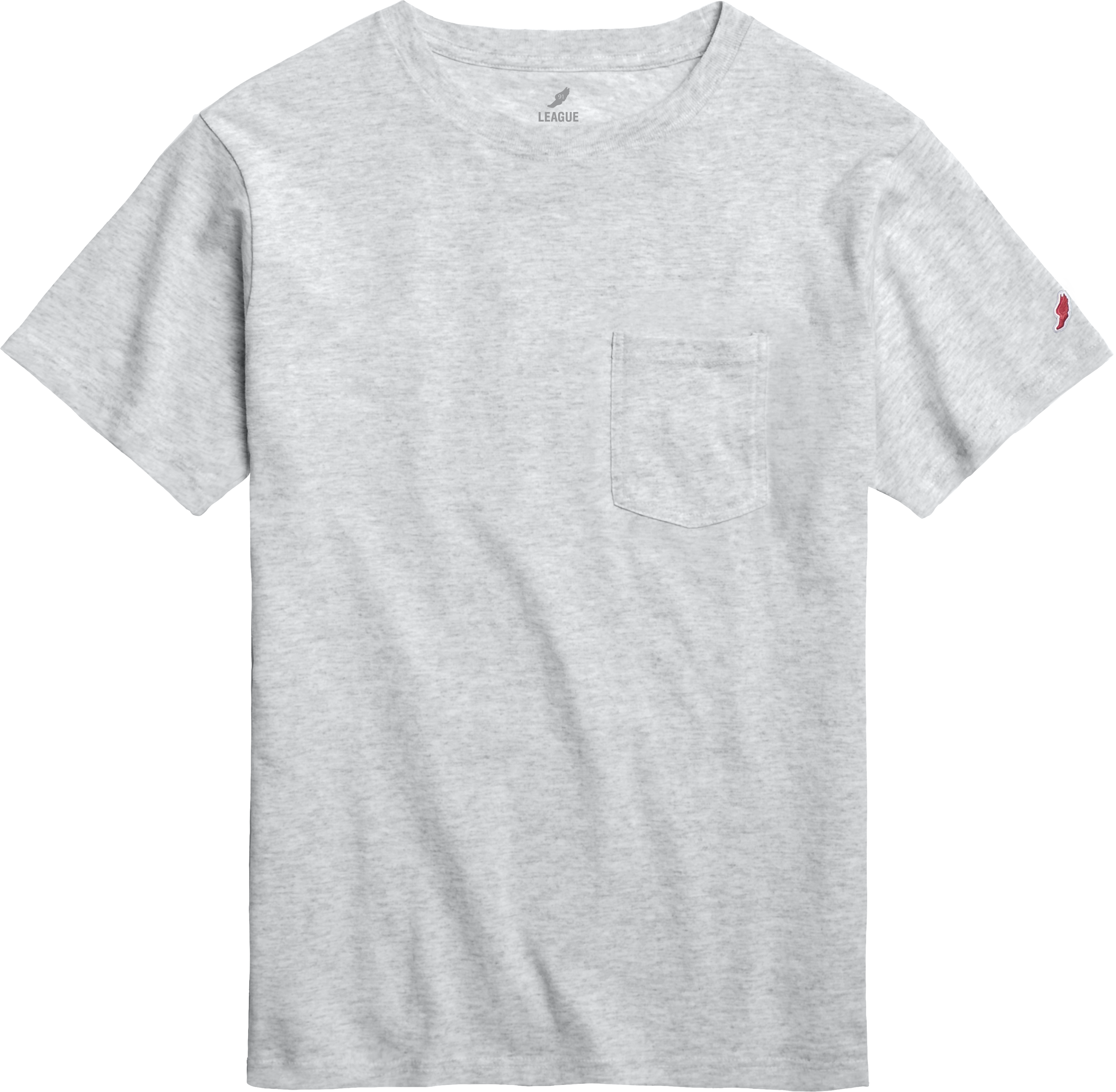 League BT500P All American Pocket T-Shirt
