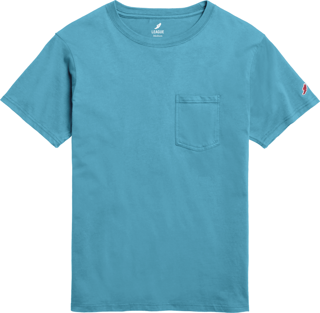League BT500P All American Pocket T-Shirt