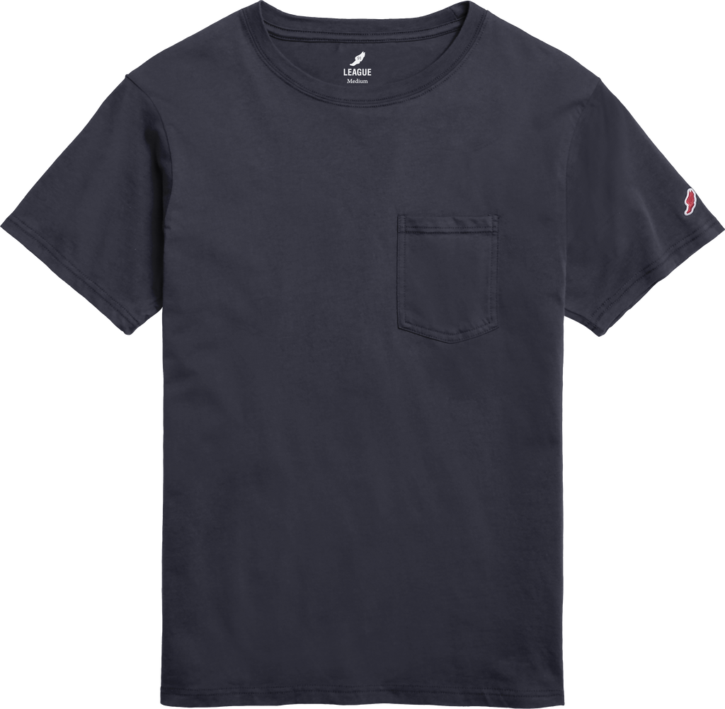 League BT500P All American Pocket T-Shirt
