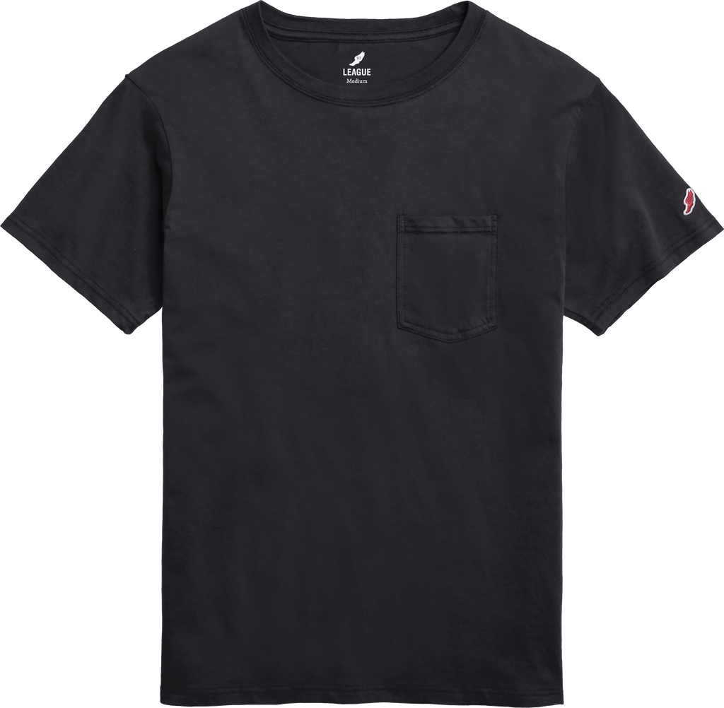 League BT500P All American Pocket T-Shirt