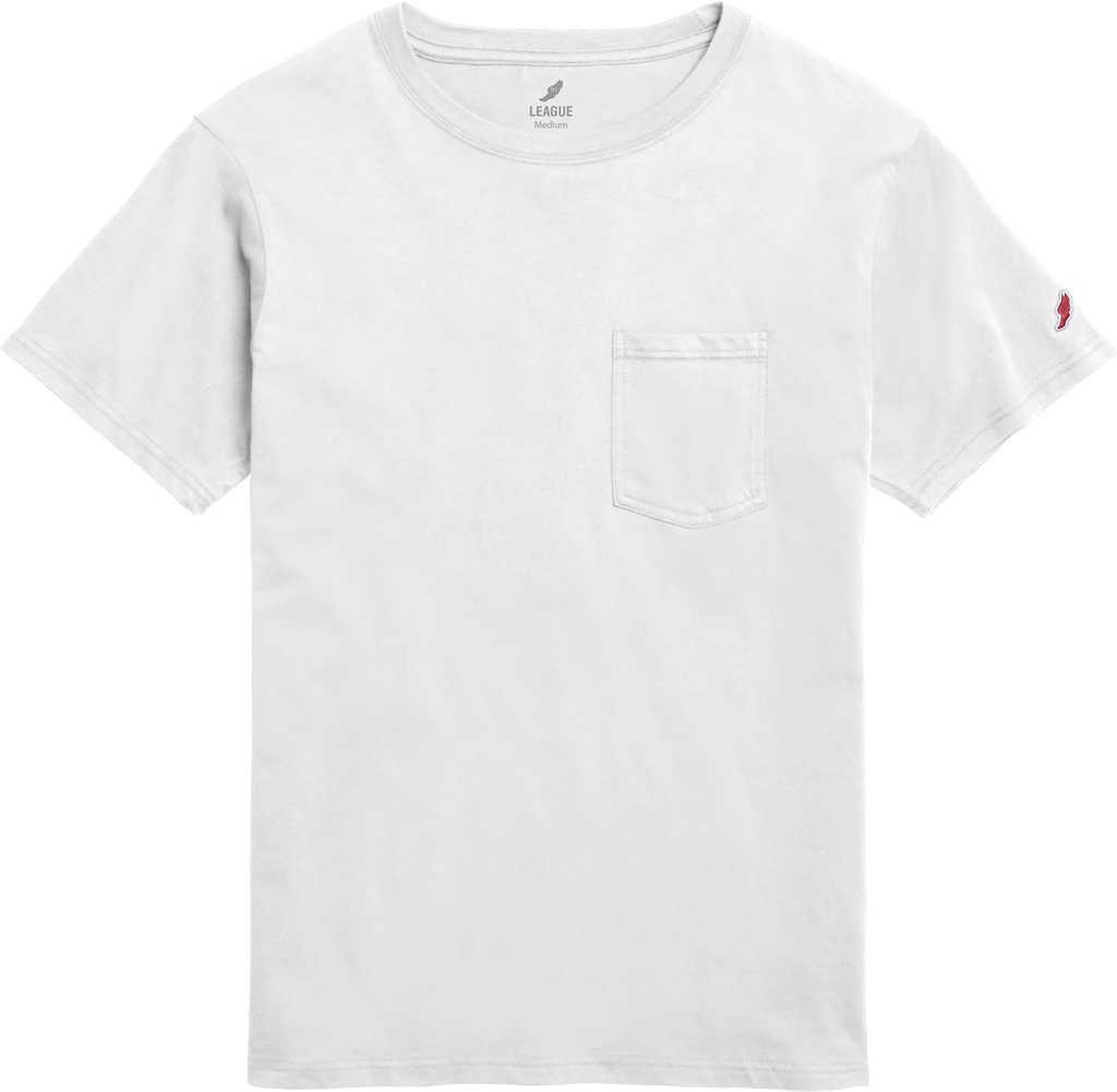 League BT500P All American Pocket T-Shirt