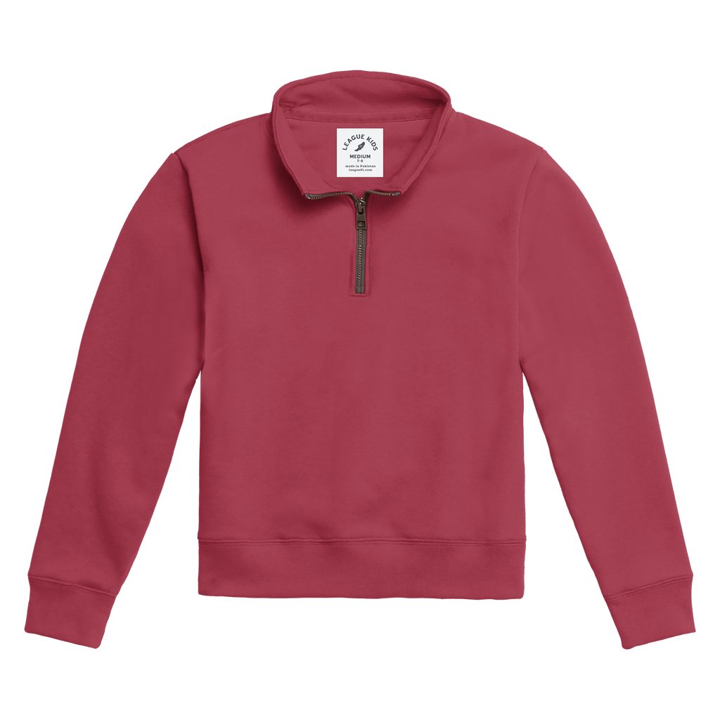 League ESYQ220 Youth Essential Quarter Zip 2.0