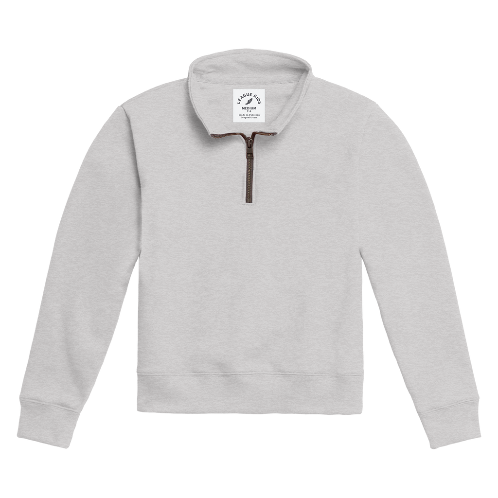 League ESYQ220 Youth Essential Quarter Zip 2.0