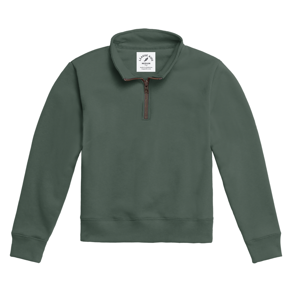League ESYQ220 Youth Essential Quarter Zip 2.0