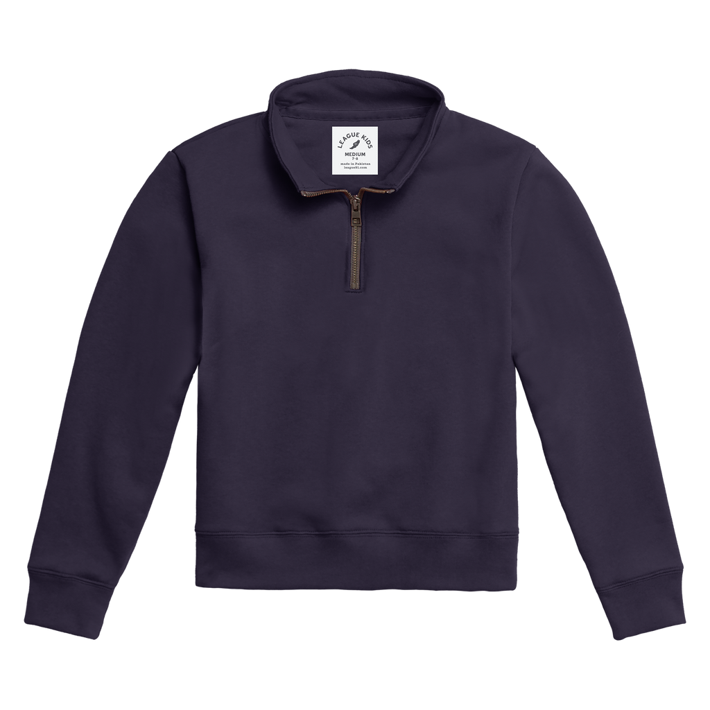League ESYQ220 Youth Essential Quarter Zip 2.0