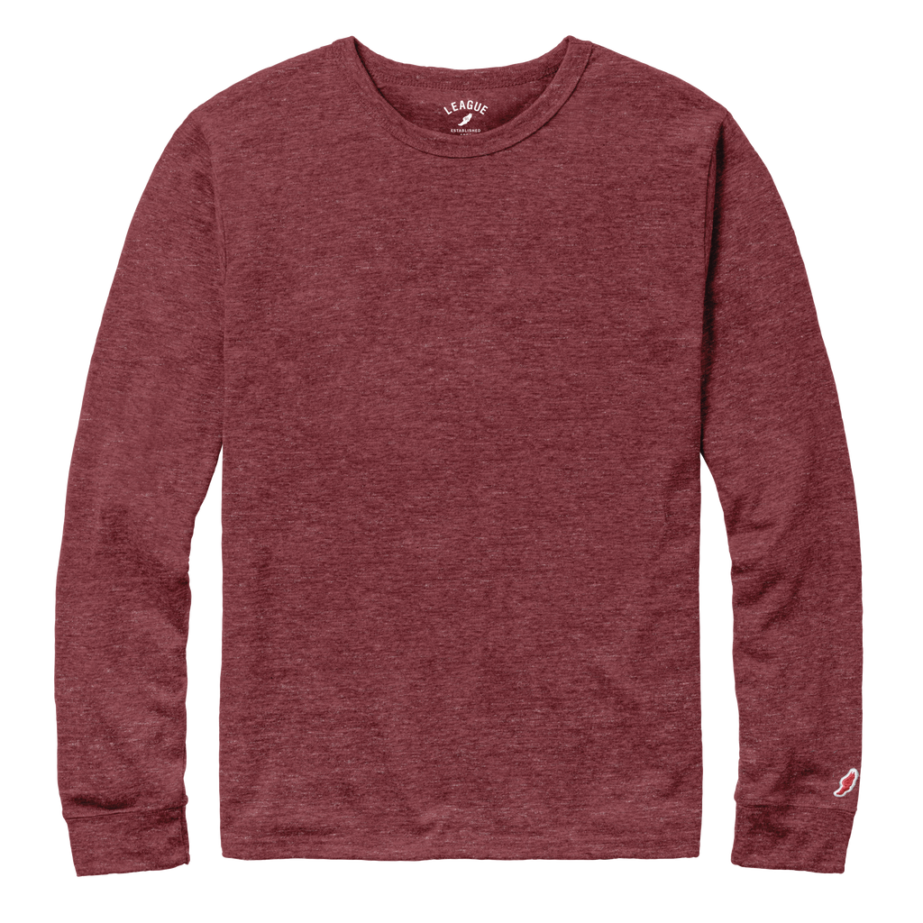 League L885 Victory Falls Tri-Blend Long Sleeve T-Shirt