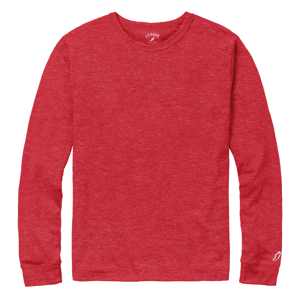 League L885 Victory Falls Tri-Blend Long Sleeve T-Shirt