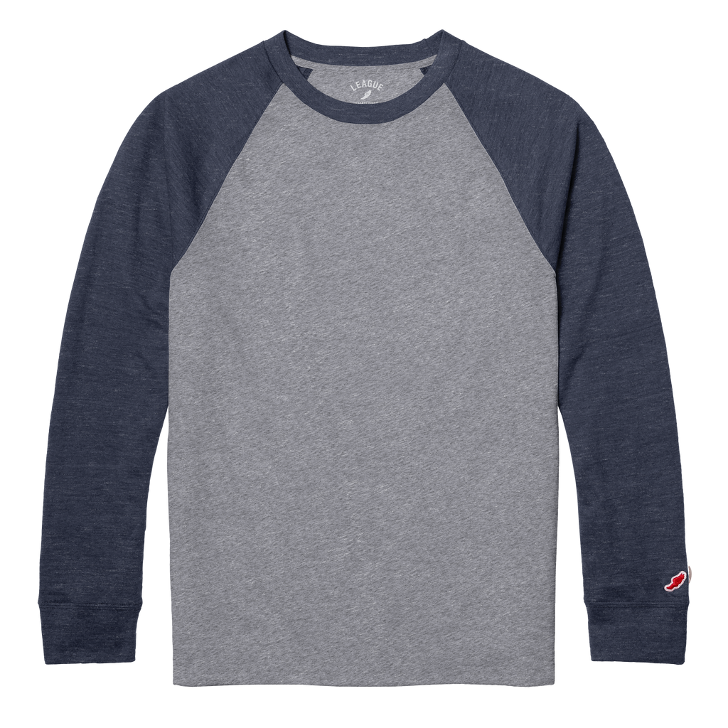 League L905 Victory Falls Tri-Blend Raglan Long Sleeve
