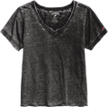 League LU205 Burnout Loose Fit V-Neck