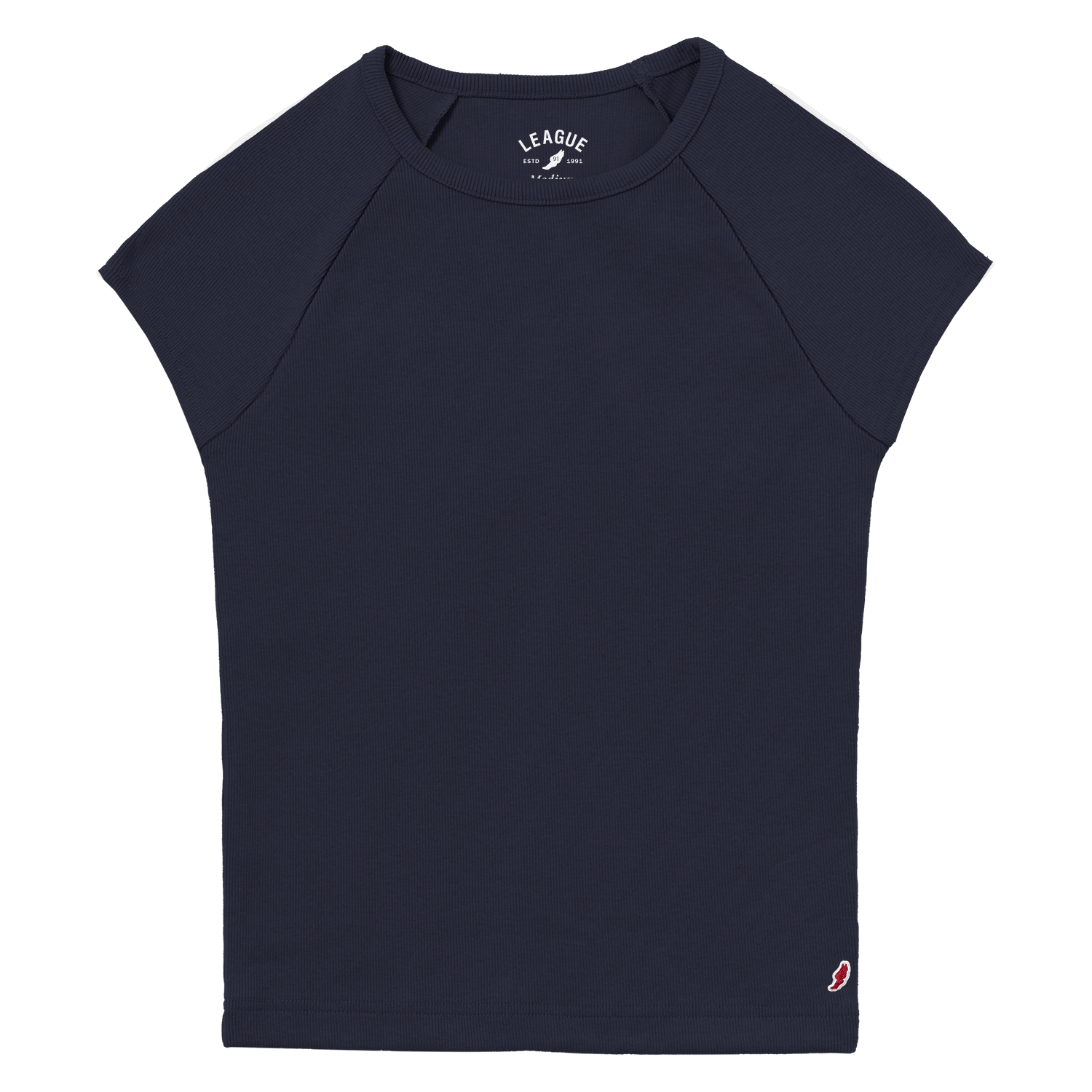 League RIB200 Retro Rib Babydoll T-Shirt