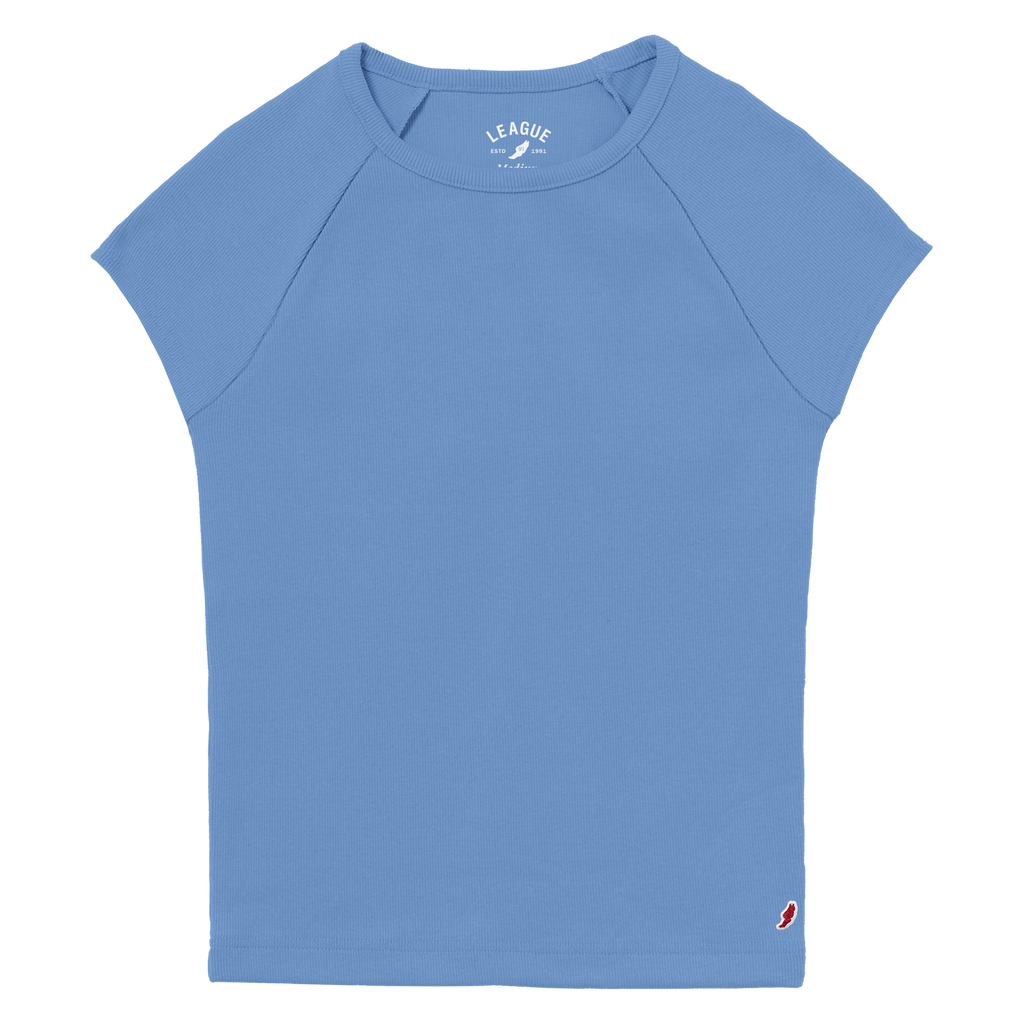 League RIB200 Retro Rib Babydoll T-Shirt