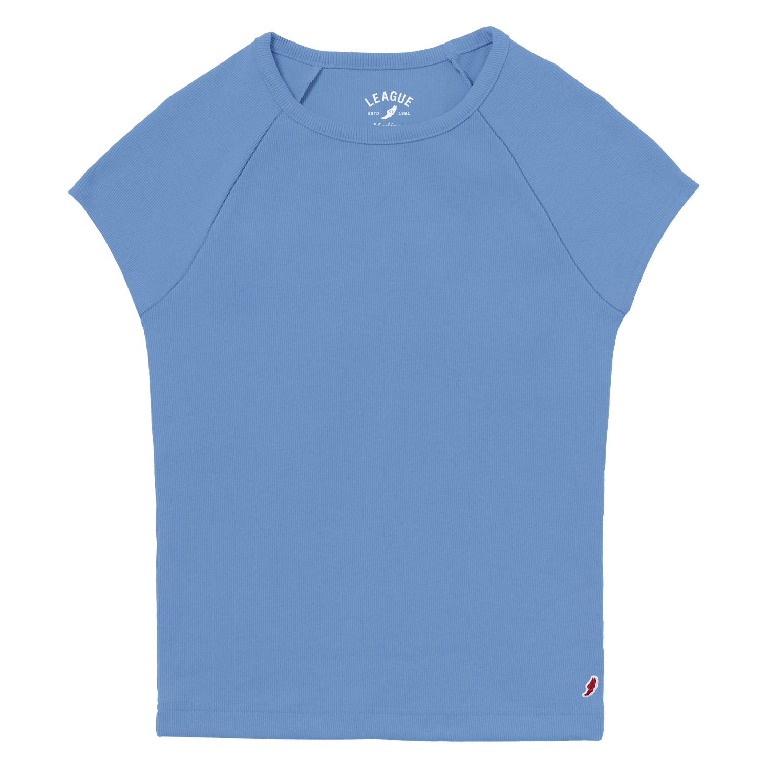 League RIB200 Retro Rib Babydoll T-Shirt
