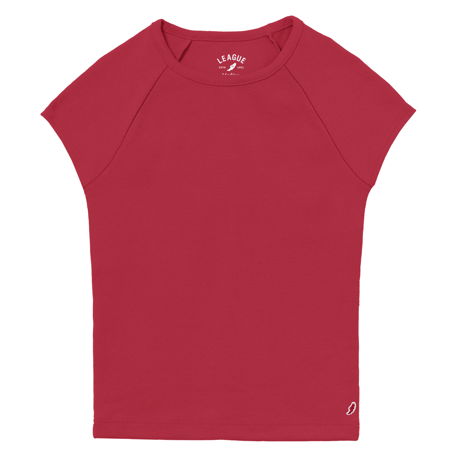 League RIB200 Retro Rib Babydoll T-Shirt