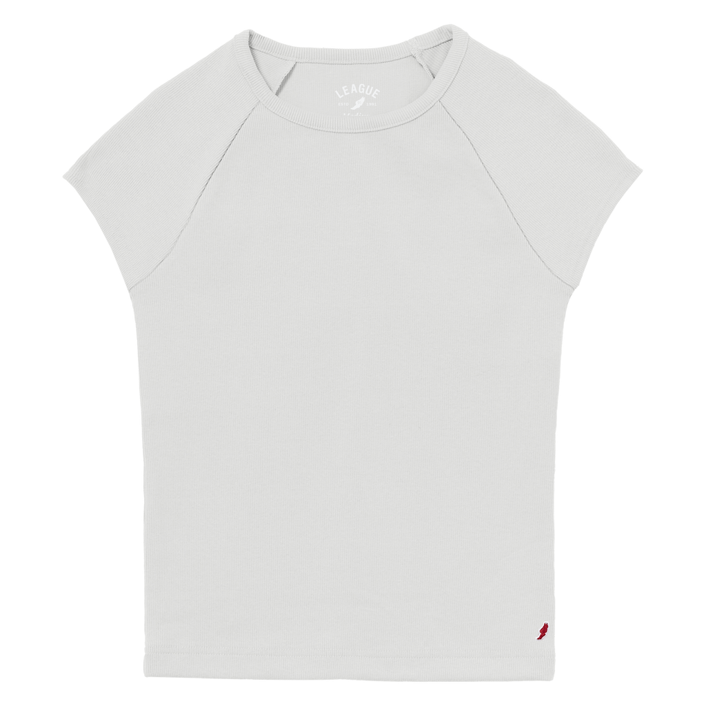 League RIB200 Retro Rib Babydoll T-Shirt