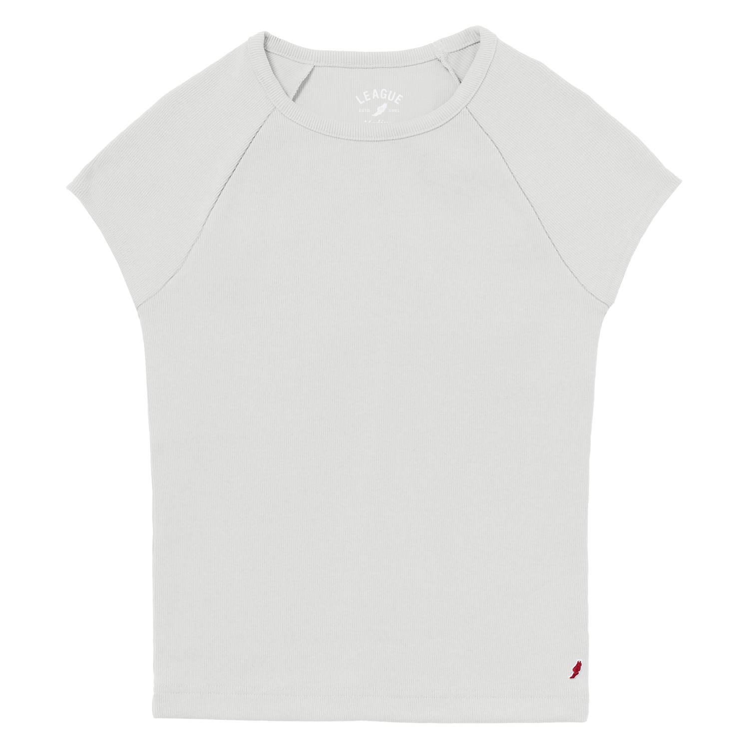 League RIB200 Retro Rib Babydoll T-Shirt