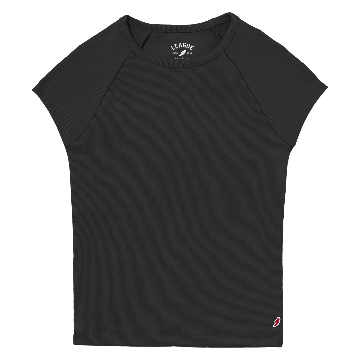 League RIB200 Retro Rib Babydoll T-Shirt