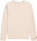 League WA200 Waffle Long Sleeve Crew
