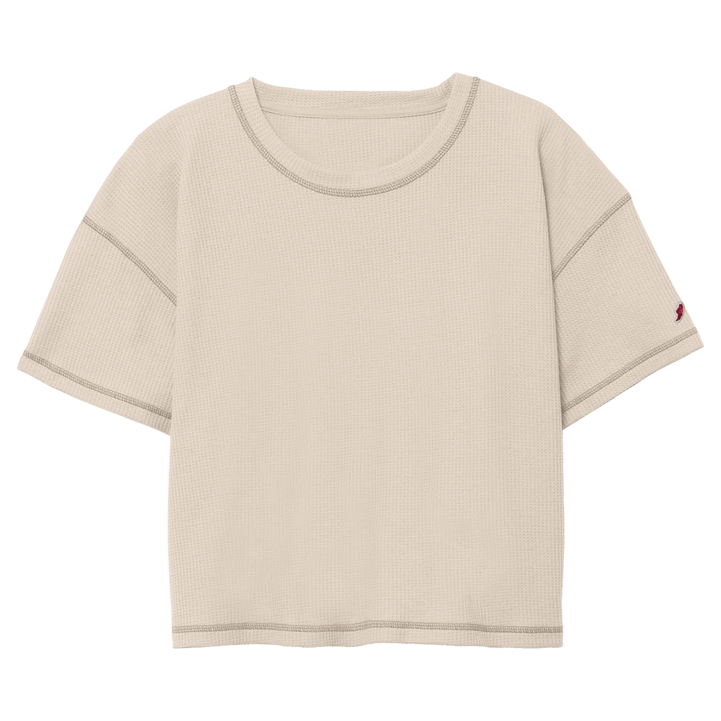 League WA400 Waffle Women's Short Sleeve Midi