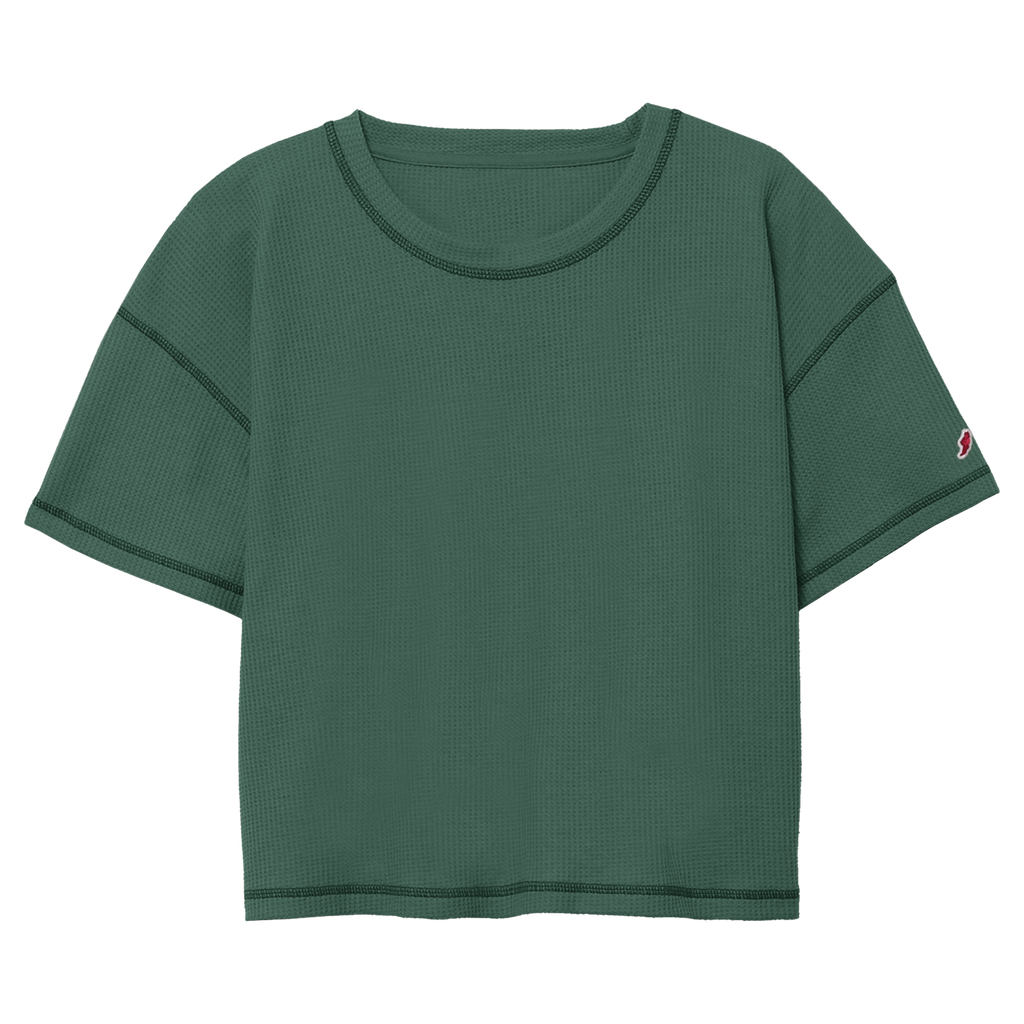 League WA400 Waffle Women's Short Sleeve Midi