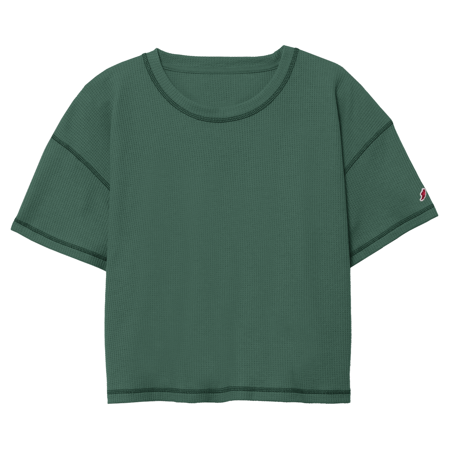 League WA400 Waffle Women's Short Sleeve Midi