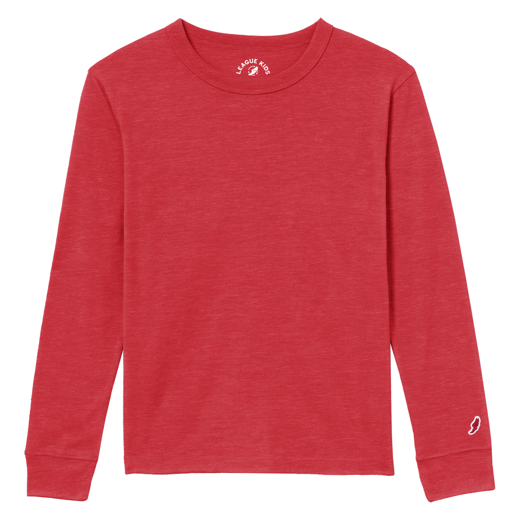 League YB225 Youth Victory Falls Long Sleeve T-Shirt