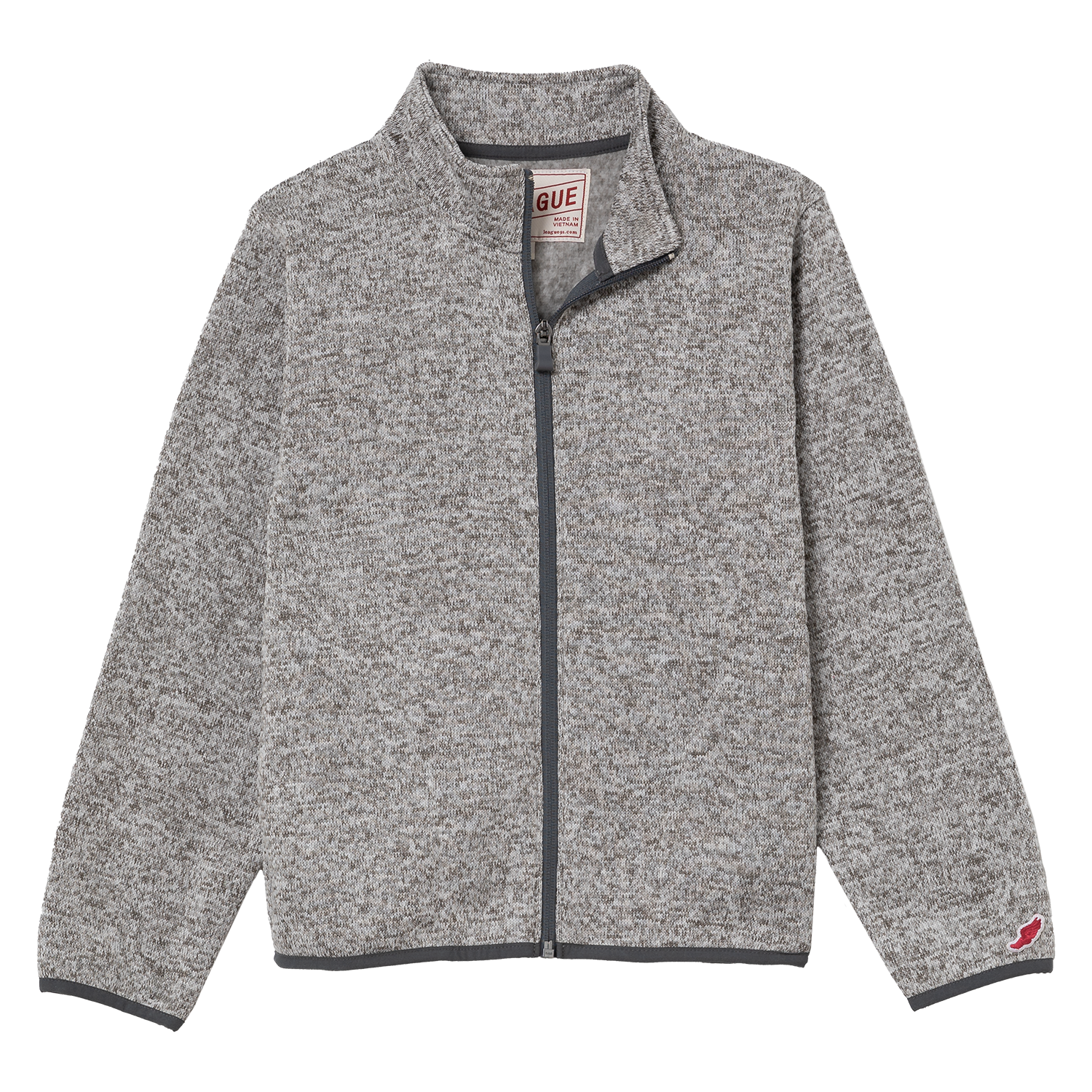 League YF400 Saranac Youth Full Zip